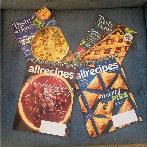 Set 4 cooking magazines NWT‎ - Picture 1 of 7